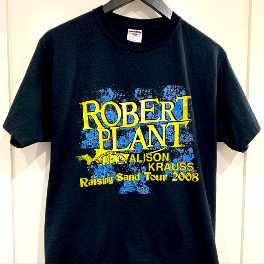 Robert Plant & Alison Krauss concert shirt 2008 Authentic Led Zeppelin Frontman